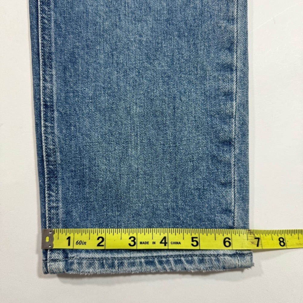New Paige Sarah High Waist Ankle Straight Leg Jeans Magnifique - Picture 11 of 11